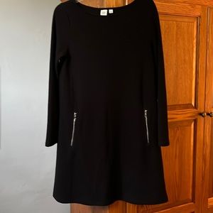 Gap super comfy black dress.